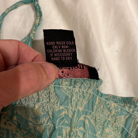 Sheer Boho flowy camisole Size M - Picture 6 of 6